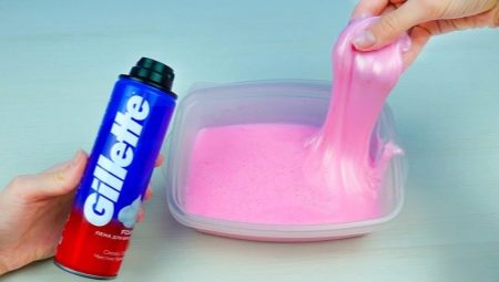 Shaving foam slime