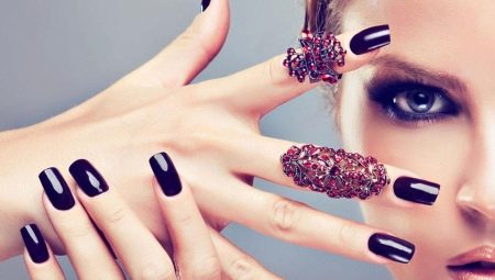 All about manicure for long nails