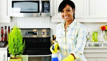 All about cleaning the kitchen