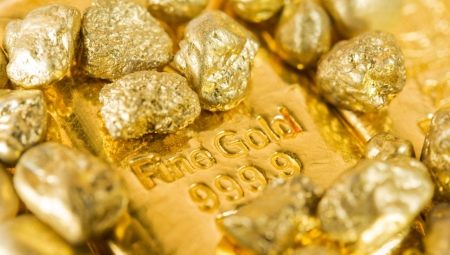 What is gold and what is made of metal?