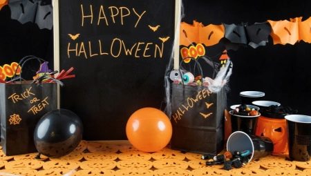 Halloween photo zone: design ideas