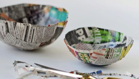 How to make papier-mâché from newspapers?