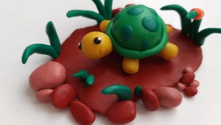 How to sculpt turtles from plasticine?
