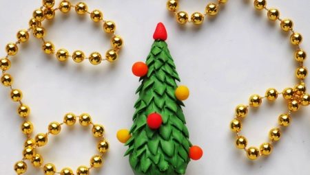 How to make a plasticine tree?