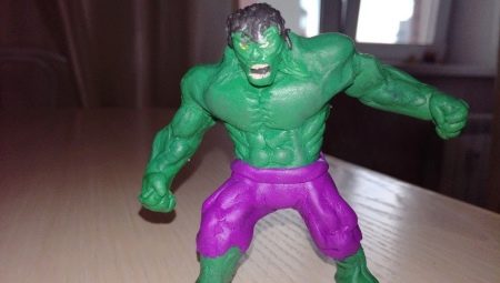 How to make a Hulk from plasticine?