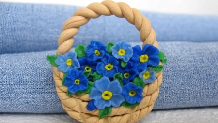 How to make a plasticine basket?