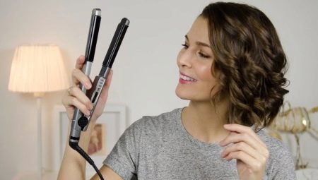 How to make curls with an iron?