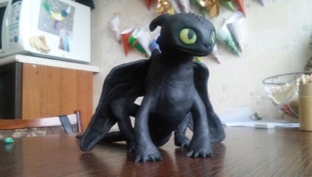 How to mold Toothless from plasticine?
