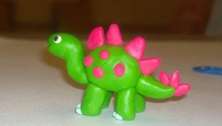 How to mold a dinosaur from plasticine?