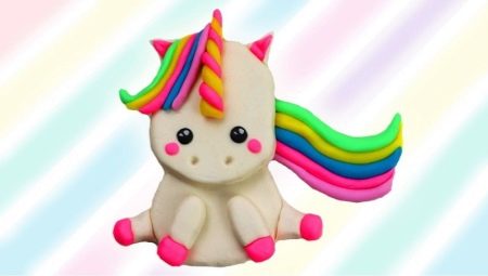 How to mold a unicorn from plasticine?