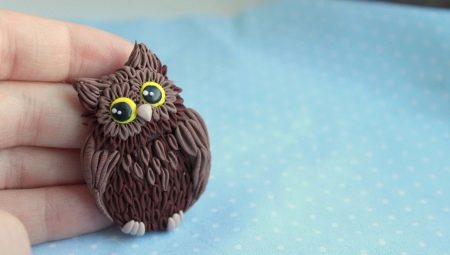 How to mold an owl from plasticine?