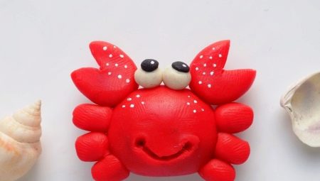 Modeler des crabes à partir de pâte à modeler