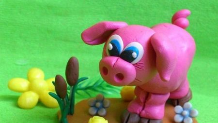 Methods for sculpting a pig from plasticine