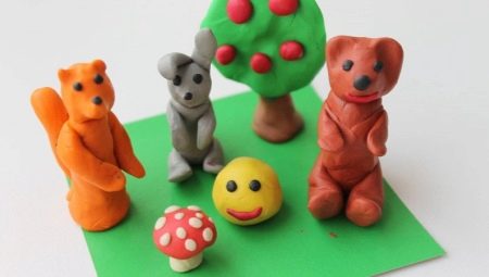 How to make a Kolobok from plasticine?