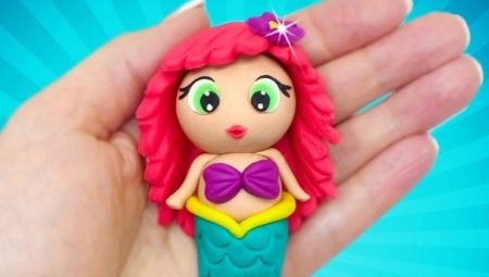 How to make a mermaid from plasticine?
