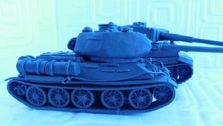 How to make a plasticine tank?