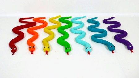 How to make a snake from plasticine?