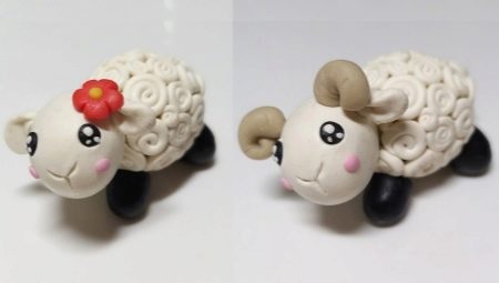 How to mold a lamb and a sheep from plasticine?
