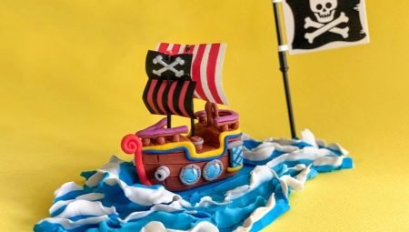 What kind of ship can be made from plasticine?