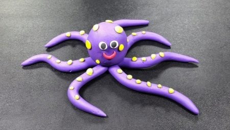 Modeling octopuses from plasticine
