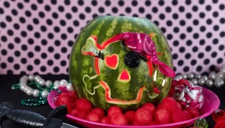 Variety of watermelon crafts