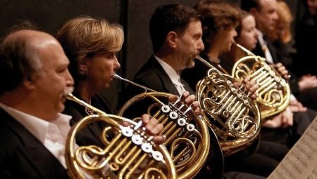 What is a French horn and how is it played?