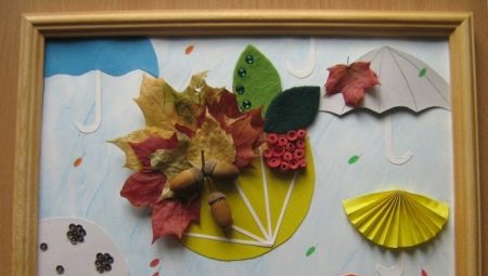 Artisanat d'automne Parapluie feuille