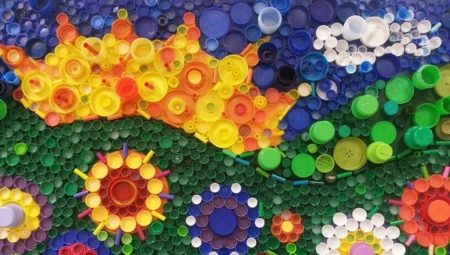 Crafts from lids