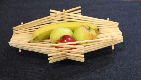 Crafts from sushi sticks