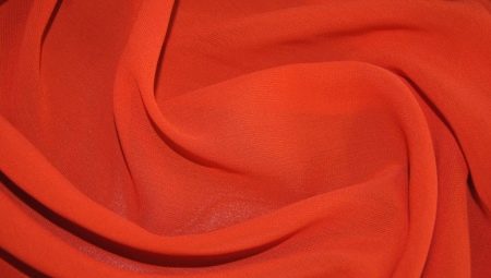 What is crepe georgette and where is the fabric used?