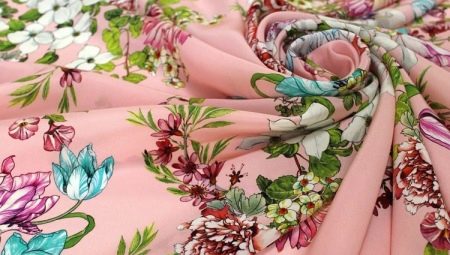 What is crepe de Chine and where is the fabric used?