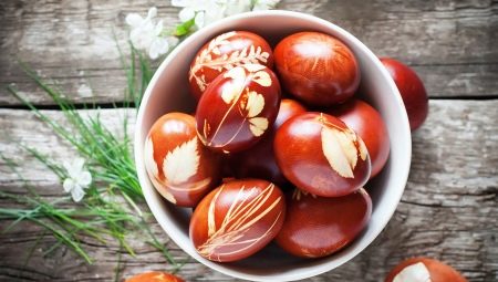 How to color brown eggs for Easter?