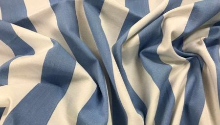 Description of striped fabrics and their use