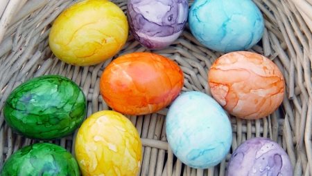 How to make marble eggs for Easter?