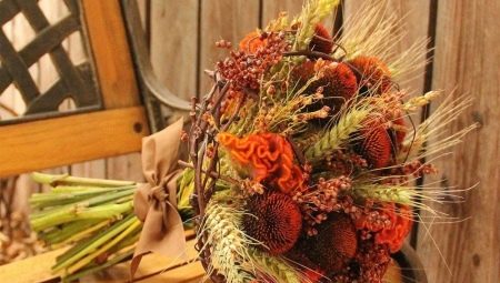 DIY autumn bouquets