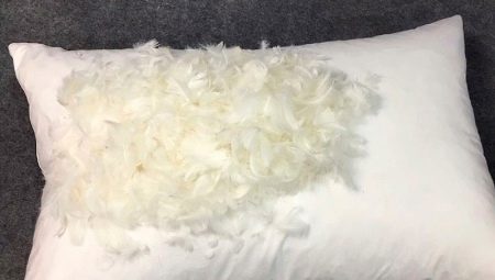 다운 및 깃털 베개의 특징