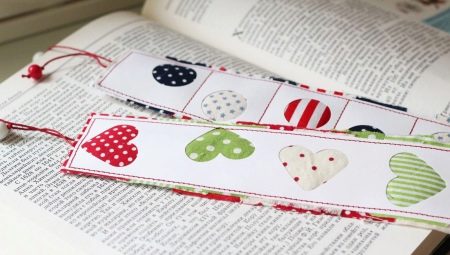 Making bookmarks for books with your own hands