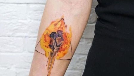 Fire tattoo