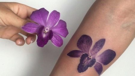 What do orchid tattoos mean and what are they like?