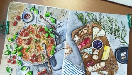 What is food sketching and what can you draw?