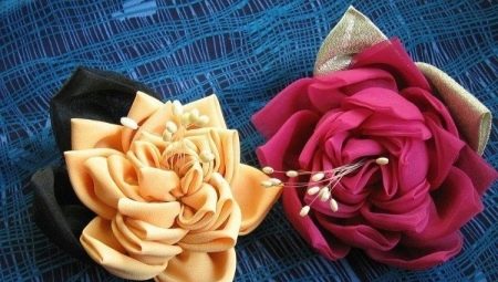 DIY fabric flowers