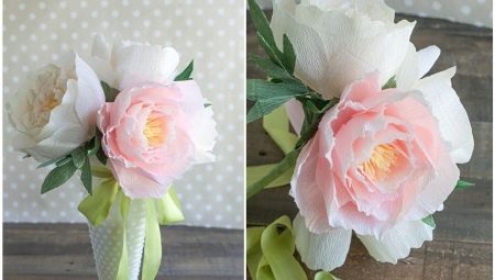 Fleurs en papier crépon à faire soi-même