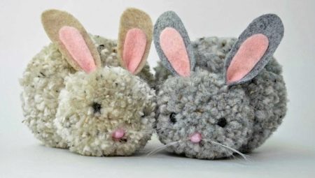 Making toys from pompons