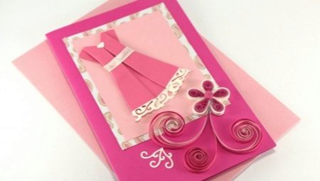 Do-it-yourself birthday cards for a girl