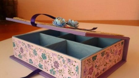 Nous fabriquons des boîtes à partir de boîtes de nos propres mains
