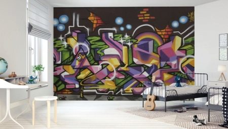 Graffiti in the interior