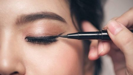 How to paint your eyes with eyeliner?