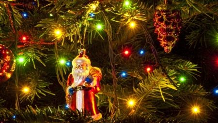 How to beautifully decorate a Christmas tree with a garland?