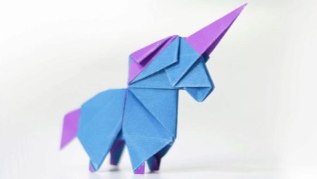 How to make origami in the shape of a unicorn?