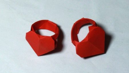 How to make origami in the form of a ring?